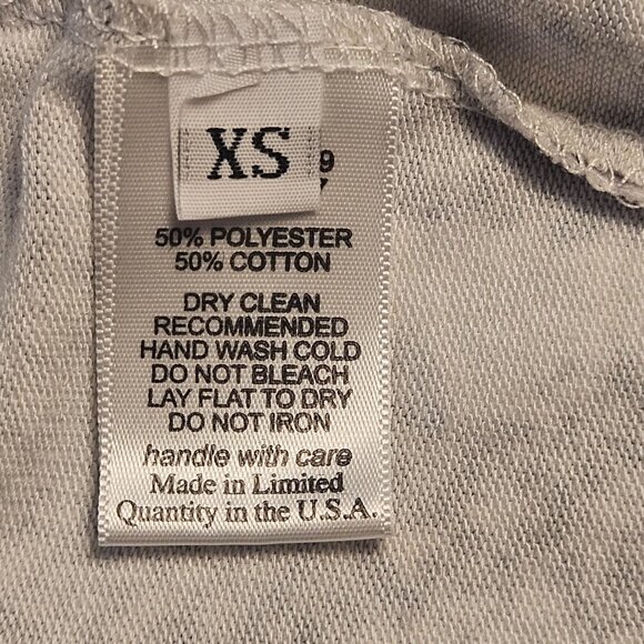 Michael Lauren Women’s Snakeskin Zip Hoodie Gray XS Y2K Whimsygoth Streetwear - Picture 8 of 13